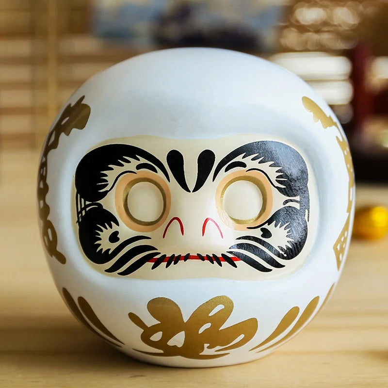 Big Daruma Doll and Piggy Bank