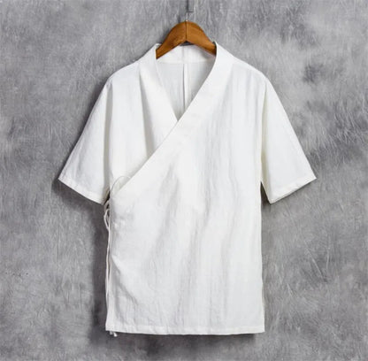Short Sleeve Kimono Shirt