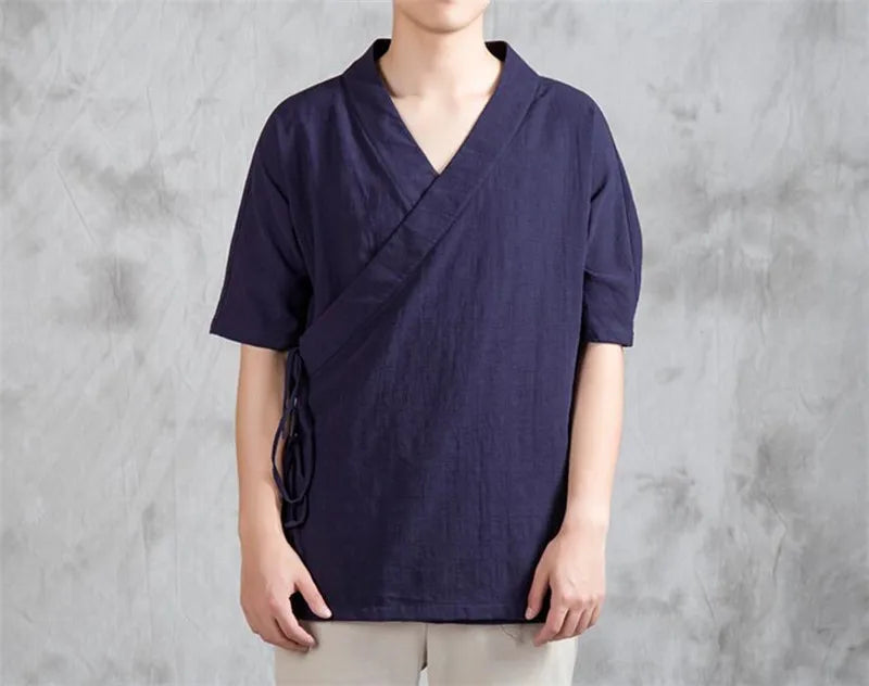 Short Sleeve Kimono Shirt