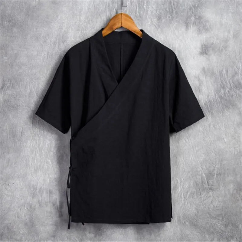 Short Sleeve Kimono Shirt