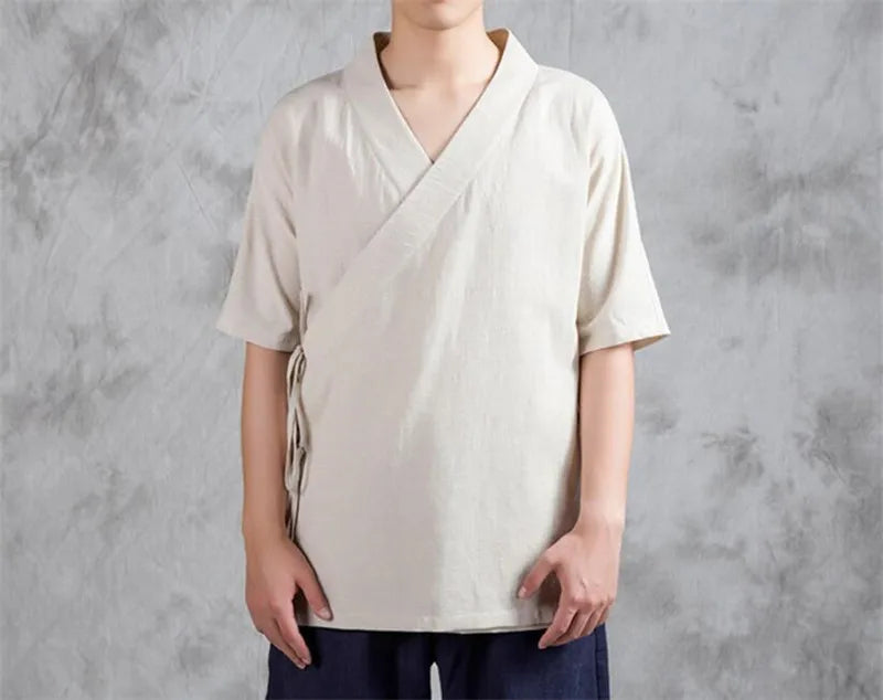 Short Sleeve Kimono Shirt