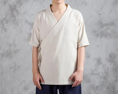 Short Sleeve Kimono Shirt