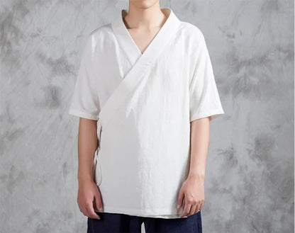Short Sleeve Kimono Shirt