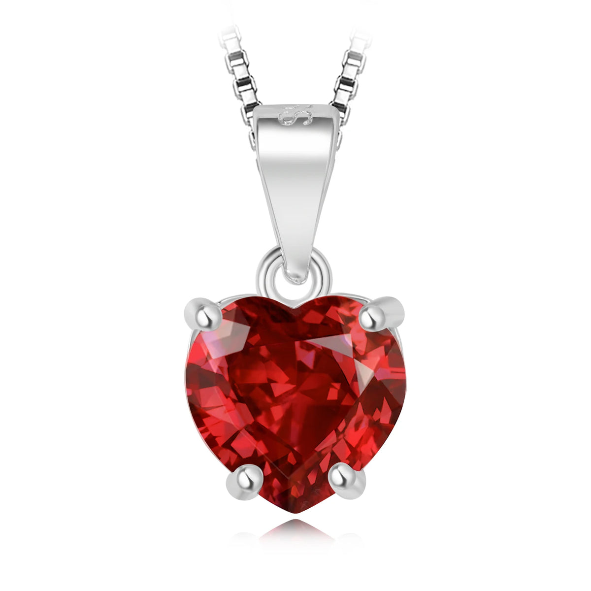 Heart of the Warrior 925 Silver Necklace