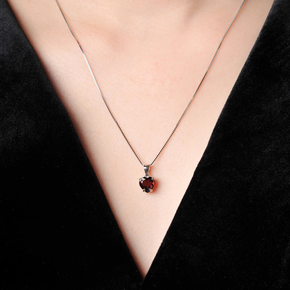 Heart of the Warrior 925 Silver Necklace