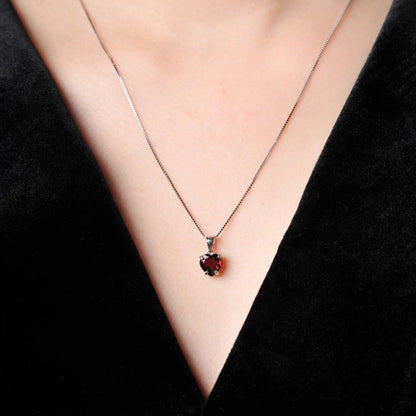 Heart of the Warrior 925 Silver Necklace