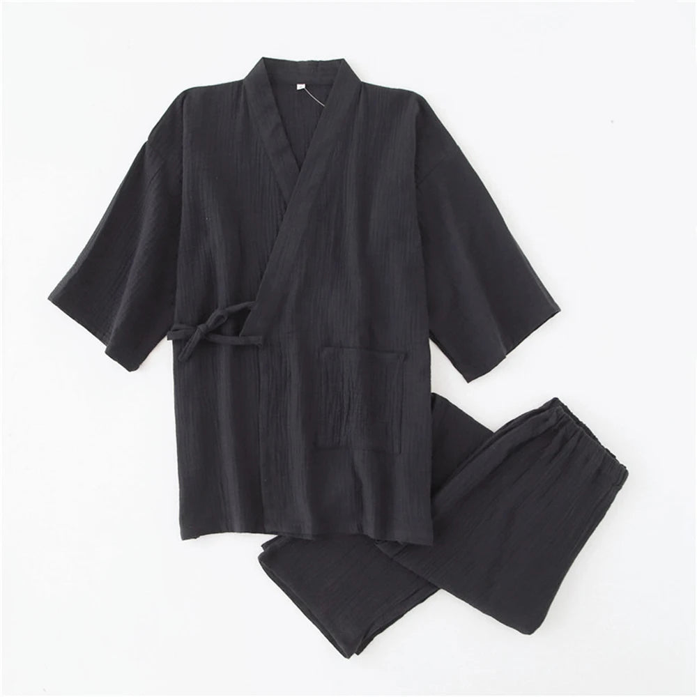 Jinbei Traditional Japanese Pajamas