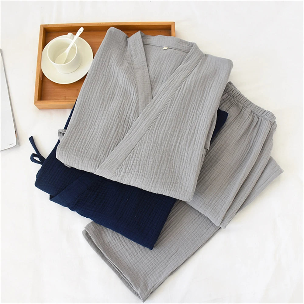 Jinbei Traditional Japanese Pajamas