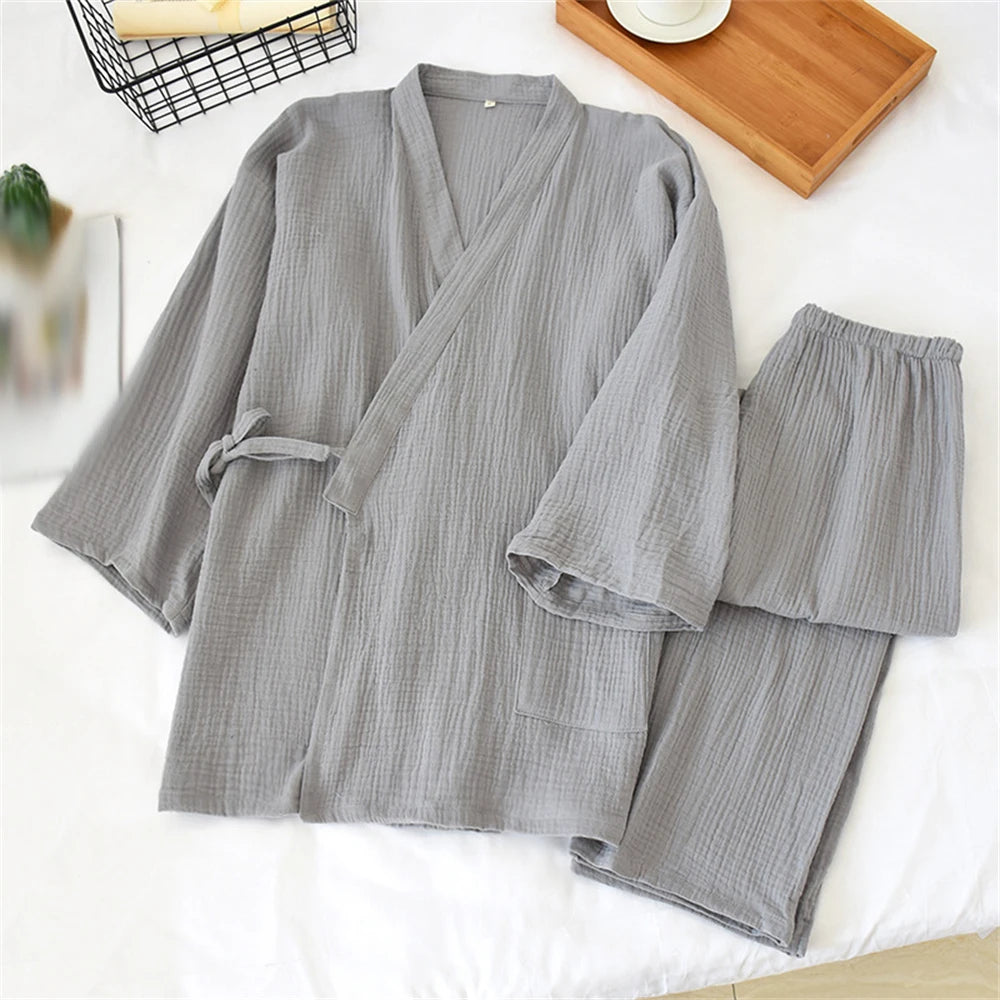 Jinbei Traditional Japanese Pajamas