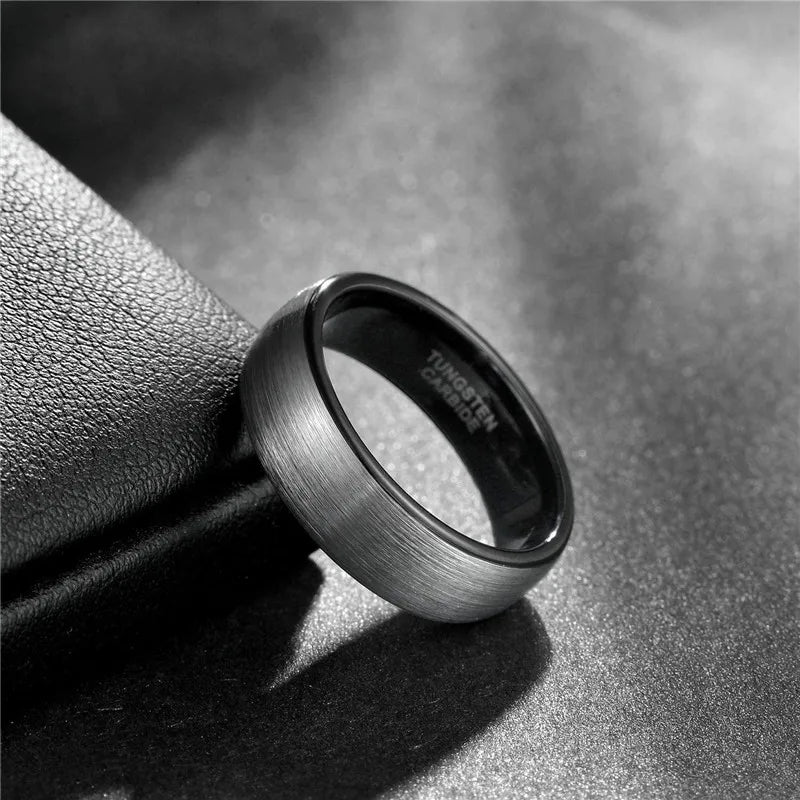 Katana Steel Tungsten Carbide Ring