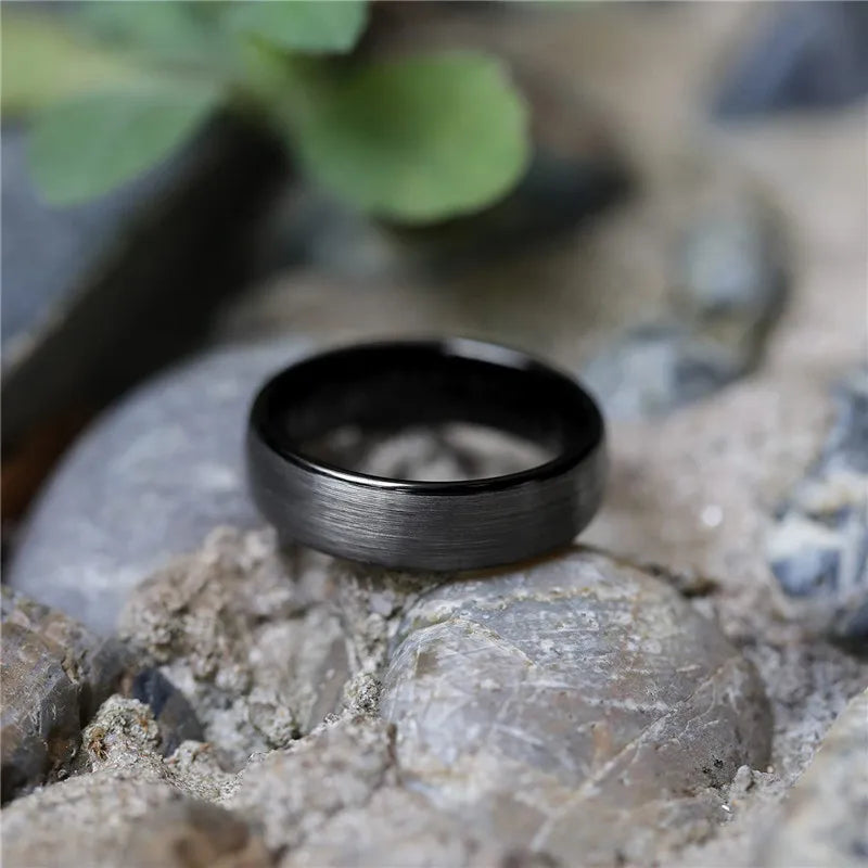 Katana Steel Tungsten Carbide Ring