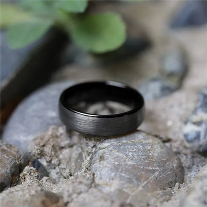 Katana Steel Tungsten Carbide Ring