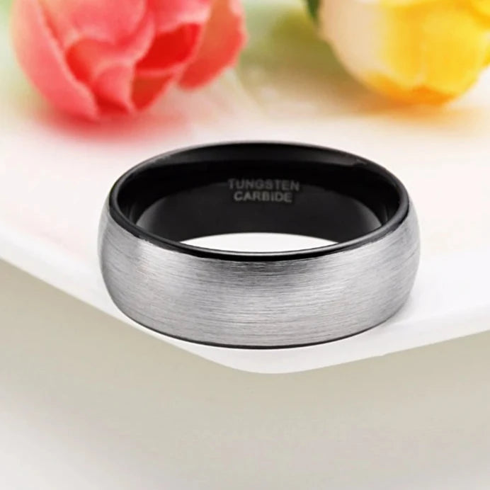 Katana Steel Tungsten Carbide Ring