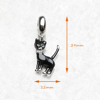 Kawaii Neko 925 Silver Pendant