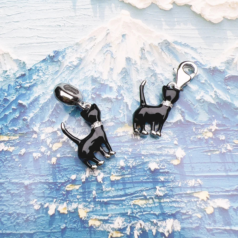 Kawaii Neko 925 Silver Pendant