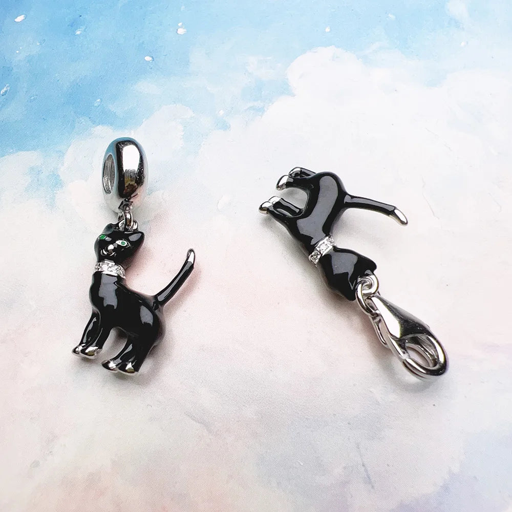 Kawaii Neko 925 Silver Pendant