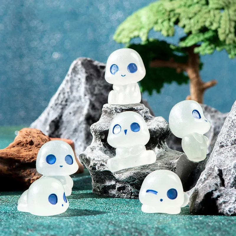 Kodama Glow in the Dark Figurine in Resin