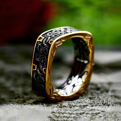 Kumo Clouds in the Sky Stainless Steel Ring