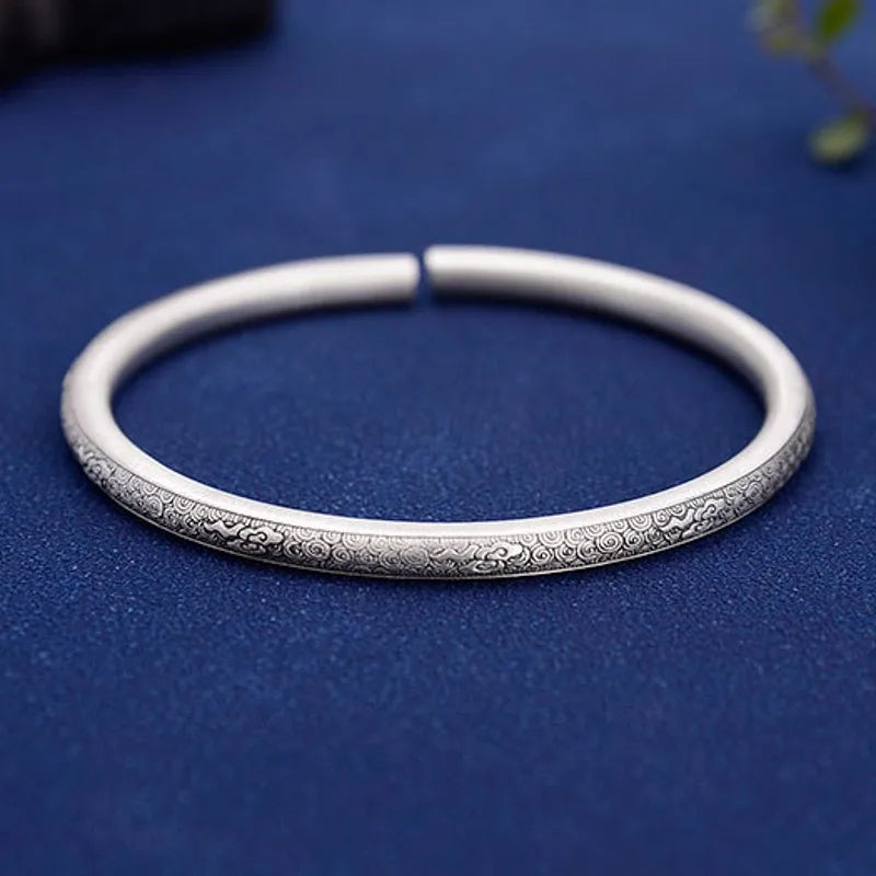 Kumo The Clouds in the Sky 999 Fine Silver Bracelet