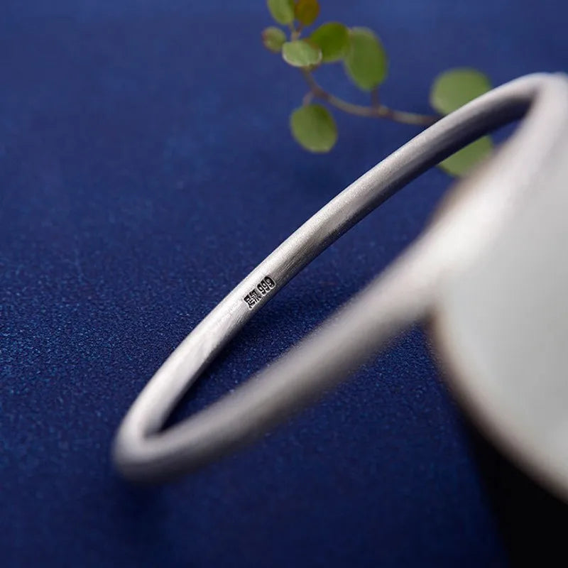 Kumo The Clouds in the Sky 999 Fine Silver Bracelet