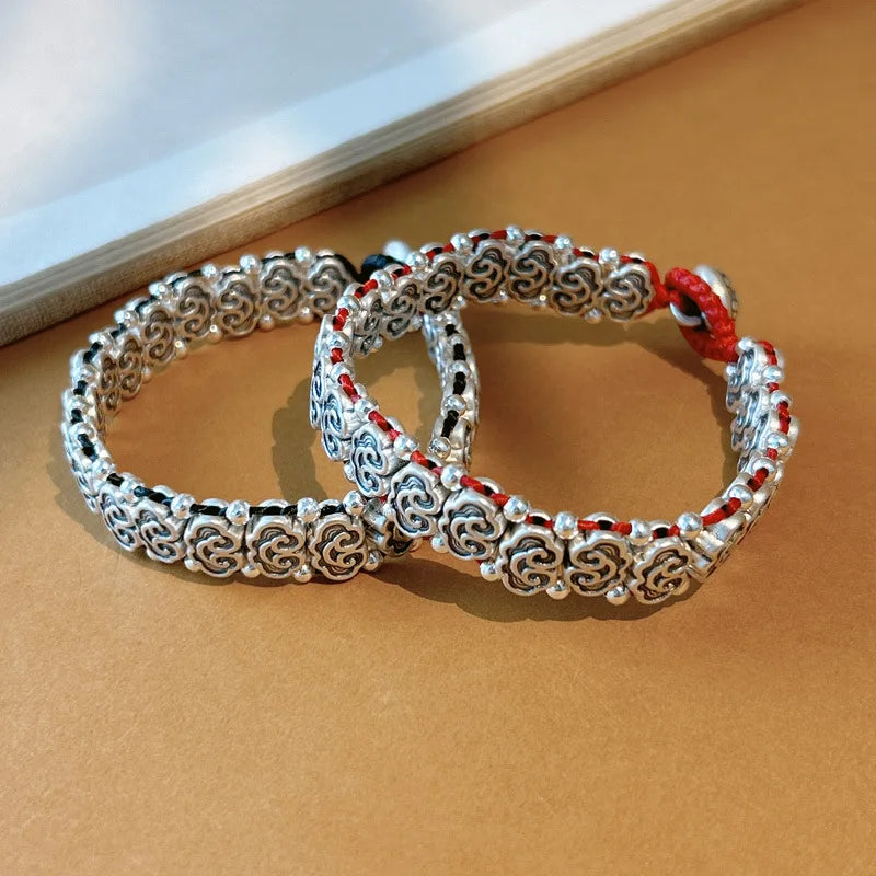 Kumo the Auspicious Clouds 999 Fine Silver Bracelet