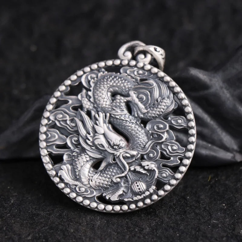 Mighty Dragon 999 Fine Silver Pendant