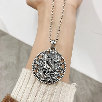 Mighty Dragon 999 Fine Silver Pendant