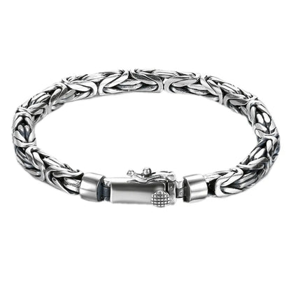 Mizuhiki Knots 925 Sterling Silver  Bracelet