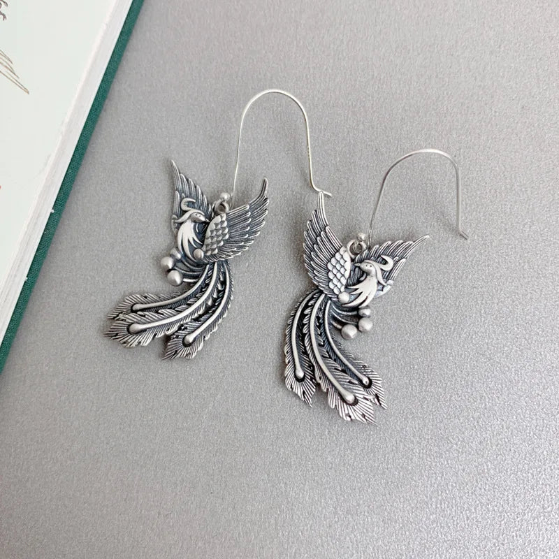 Regal Phoenix 925 Sterling Silver Earrings