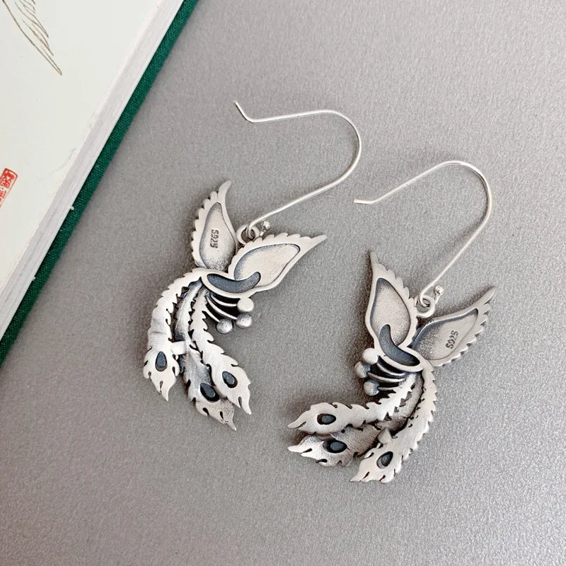 Regal Phoenix 925 Sterling Silver Earrings