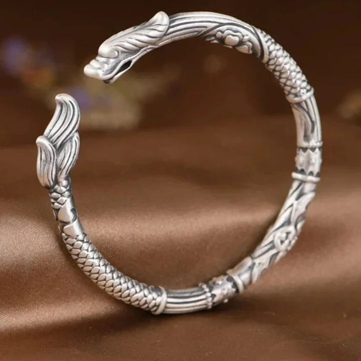 Ryujin Dragon Kami 999 Fine Silver Bracelet