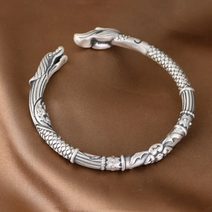 Ryujin Dragon Kami 999 Fine Silver Bracelet