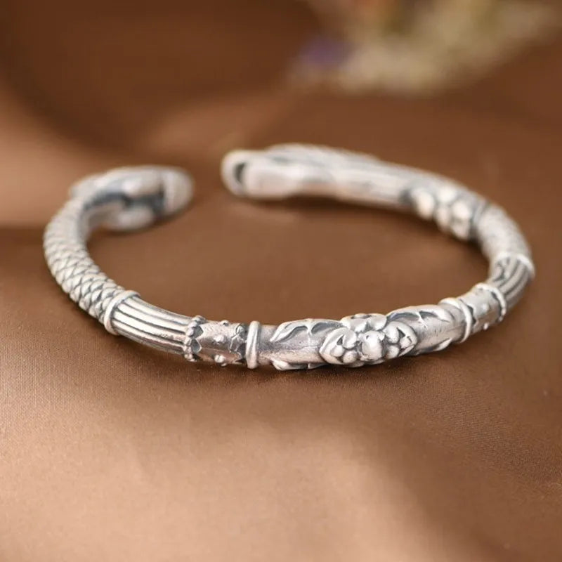 Ryujin Dragon Kami 999 Fine Silver Bracelet