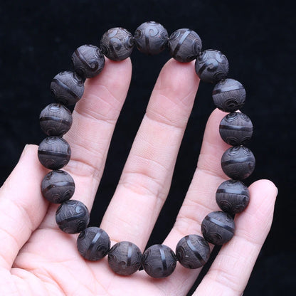 Ebony Wood Mala Necklace