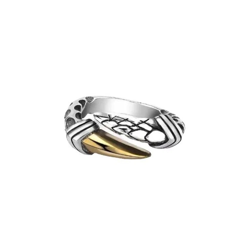 Dragon Single Claw Steel Ring