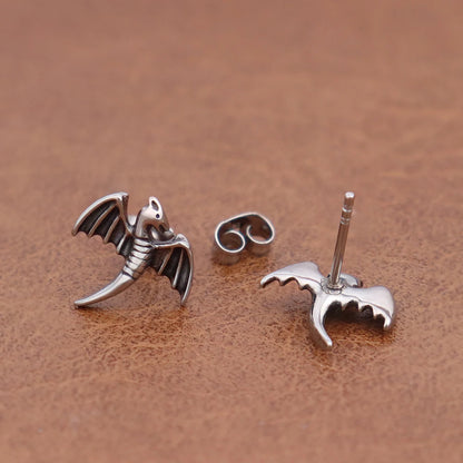 Flying Raiju Dragon Surgical Steel Earrings