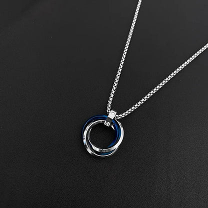 Titanium Mobius Necklace