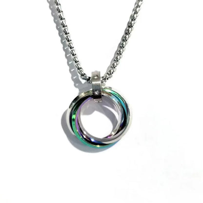 Titanium Mobius Necklace
