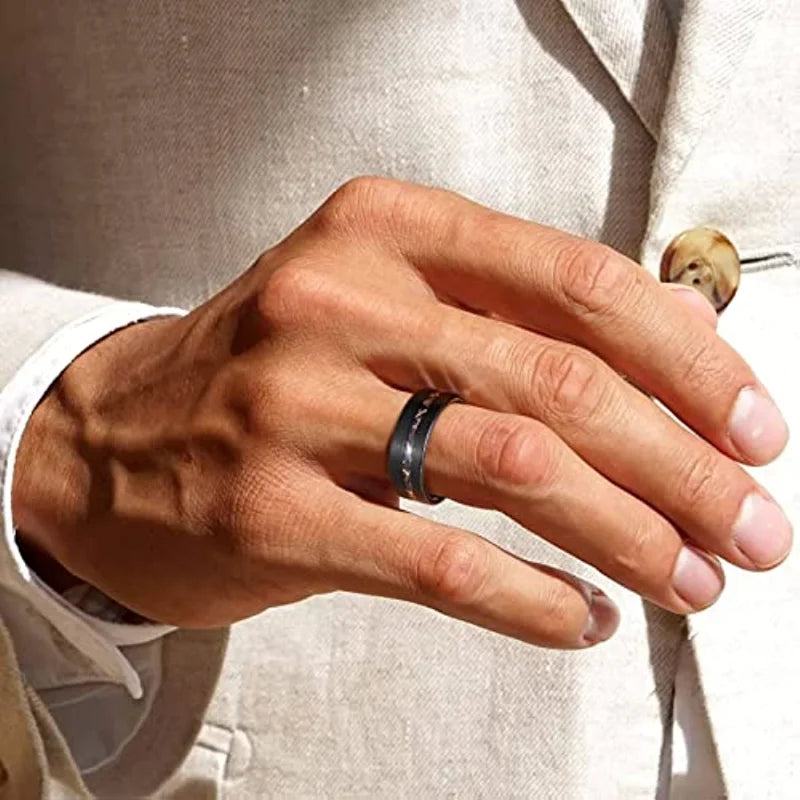 Dusk in Japan Tungsten Carbide Ring