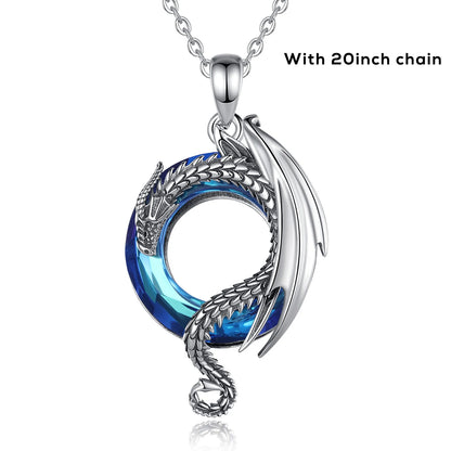 Ryujin Dragon God of the Seas 925 Sterling Silver Necklace