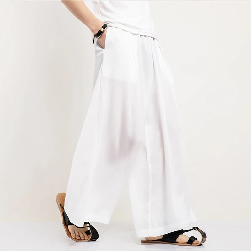 Samurai Style Wide Trousers