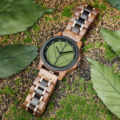 Samurai Vintage Wooden Watch