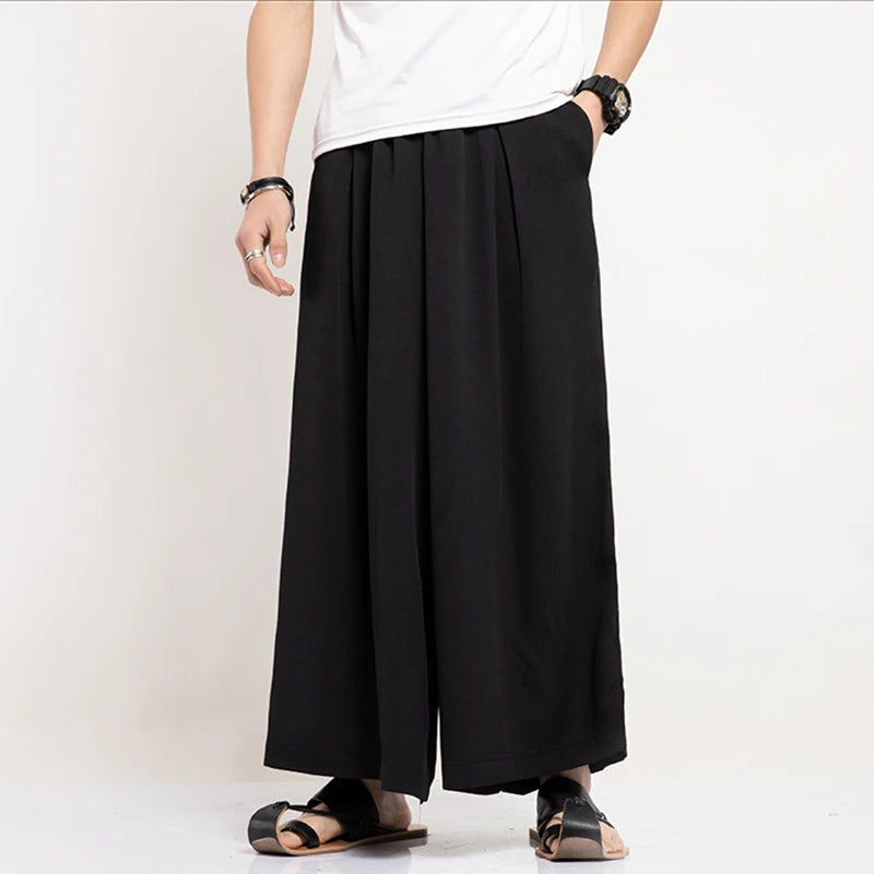 Samurai Style Wide Trousers