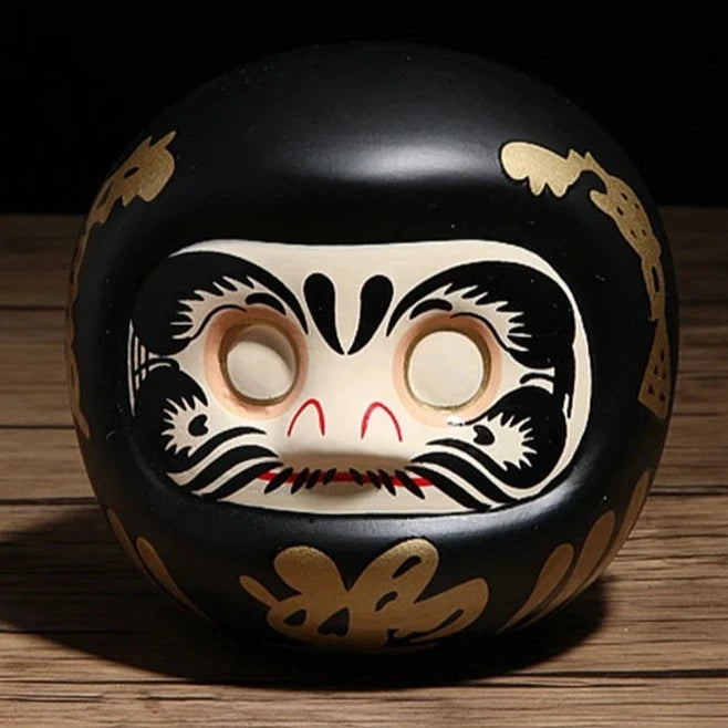 Big Daruma Doll and Piggy Bank