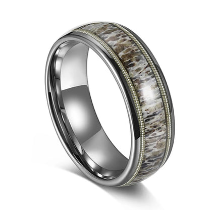 Deers from Nara Tungsten and Deer's Antler Ring