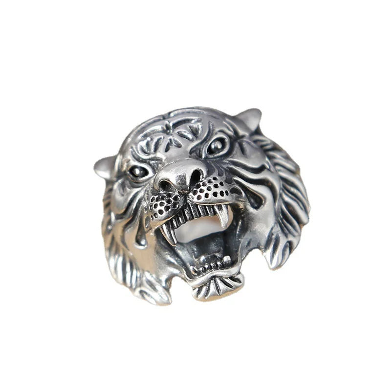 Mighty Tiger Steel Ring