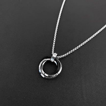 Titanium Mobius Necklace