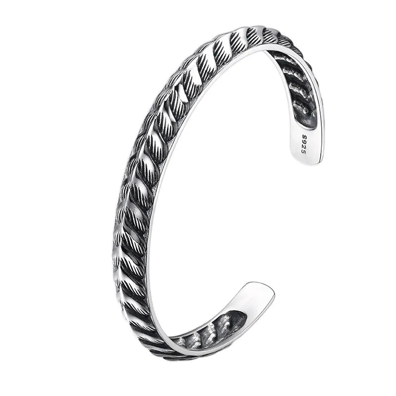 Dragon Scales 925 Sterling Silver Bracelet