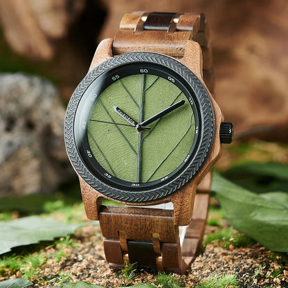Samurai Vintage Wooden Watch