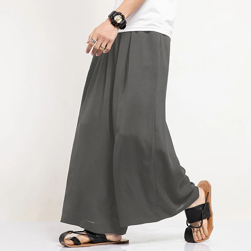 Samurai Style Wide Trousers